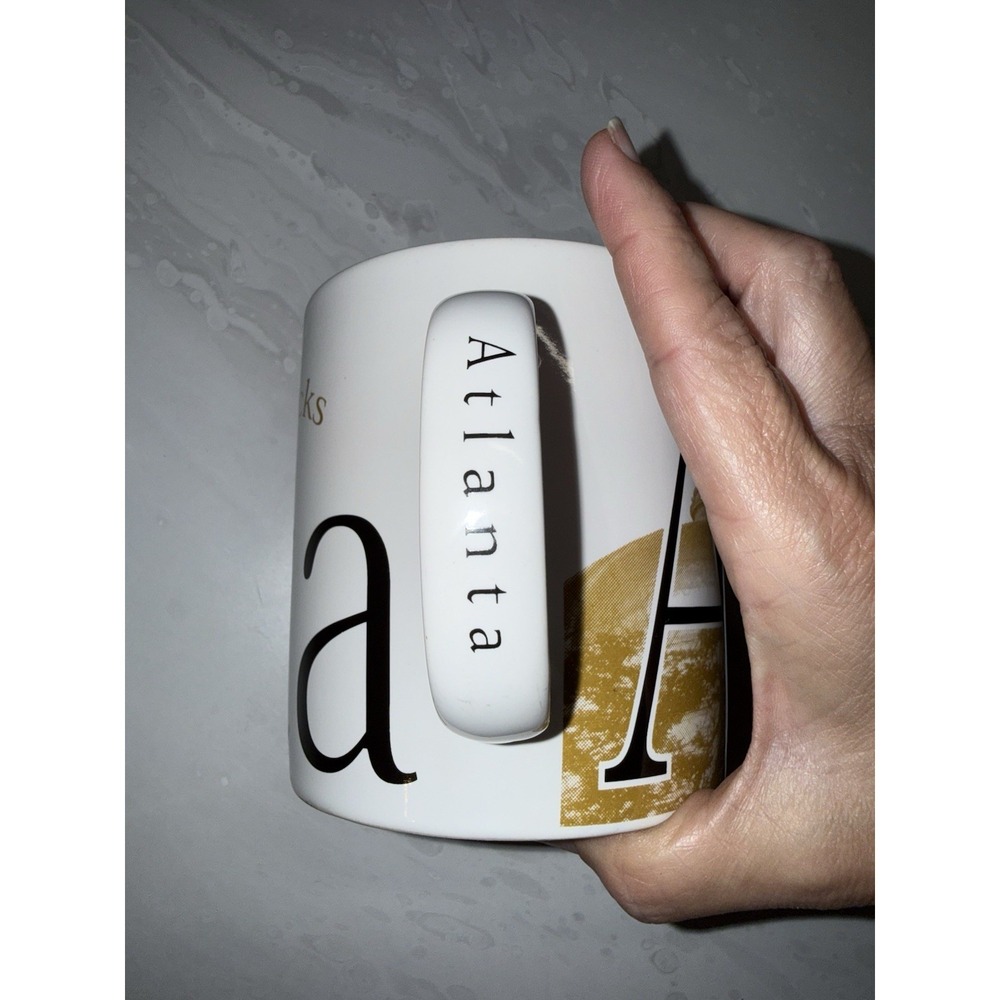 Vintage Starbucks Atlanta, City Mug Collection Mug, 16 oz- 1994 Large RARE - Picture 4 of 7